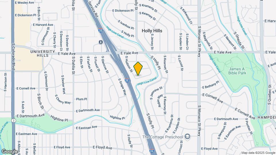5601 E Cornell Ave Map and Location Details