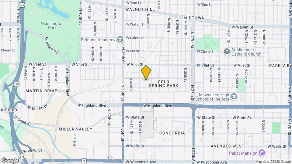 3225 W McKinley Blvd Map and Location Details