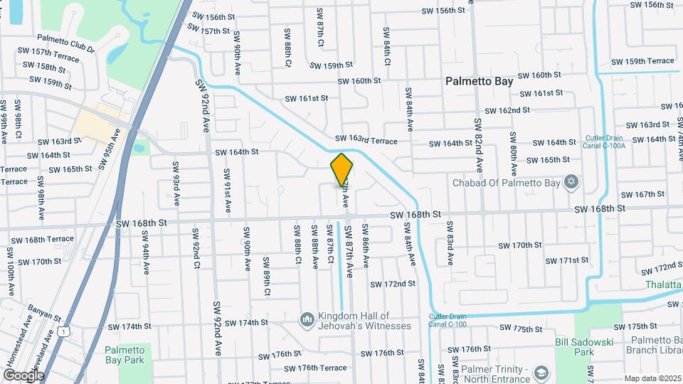 16645 SW 87th Ct Map and Location Details