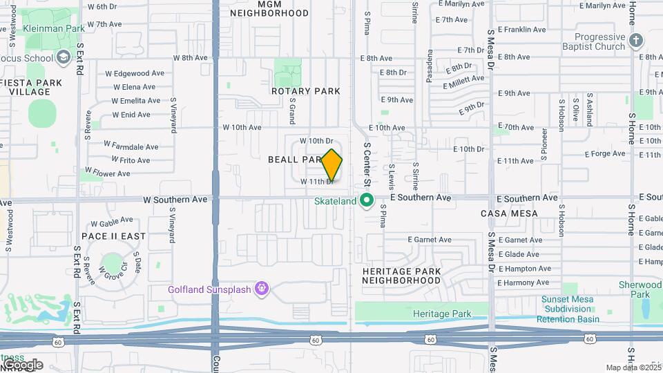 47 W 11th Dr Map and Location Details