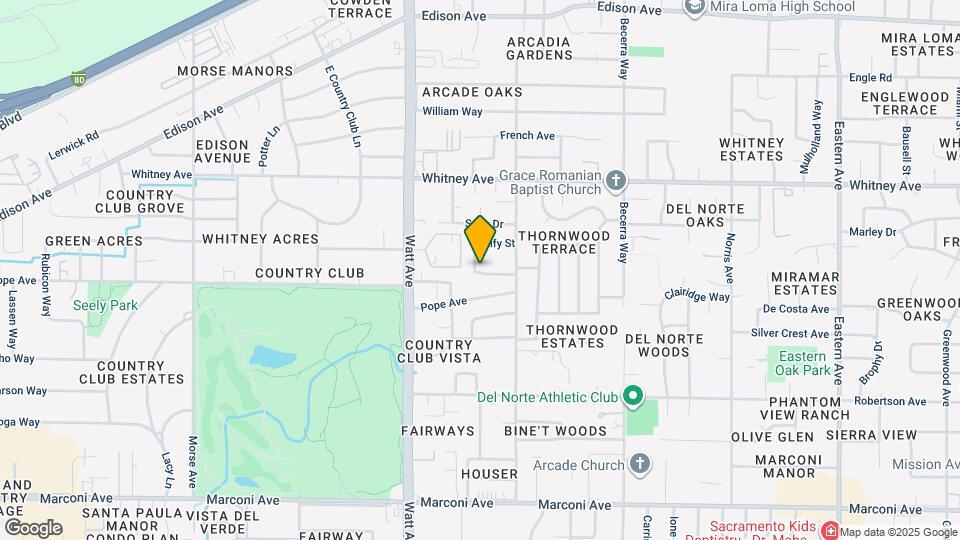3601 Ardmore Rd Map and Location Details