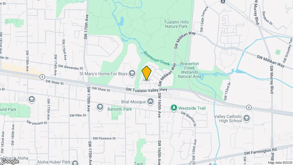 16205 SW Audubon St Map and Location Details