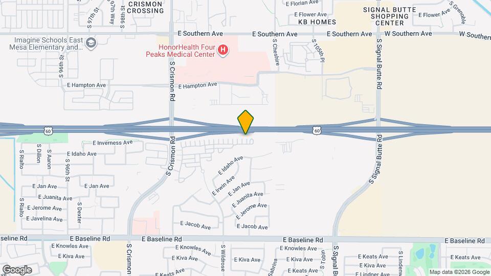 10260 E Isleta Ave Map and Location Details