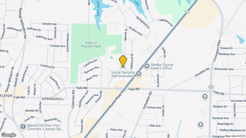 3621 Mozelle St Map and Location Details