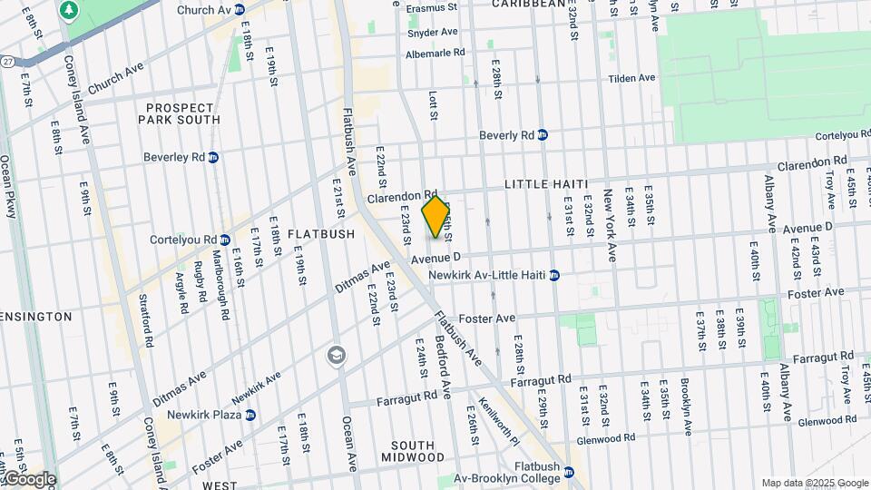 2561 Bedford Ave Map and Location Details