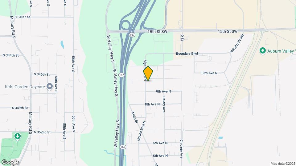 912 Algona Blvd N Map and Location Details