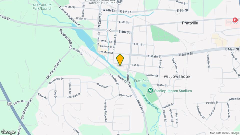 136 1st St, Unit F Map and Location Details