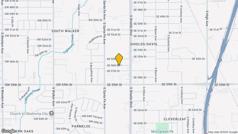 108 SE 56th St Map and Location Details