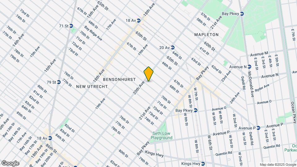 2017 70th St Mapa y Detalles de la Ubicación