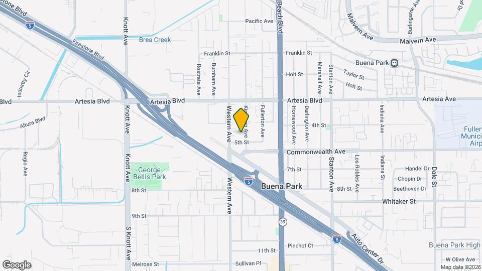 6171 Kingman Ave Map and Location Details