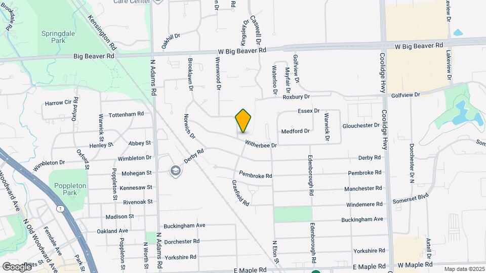 854 Brooklawn Dr Map and Location Details