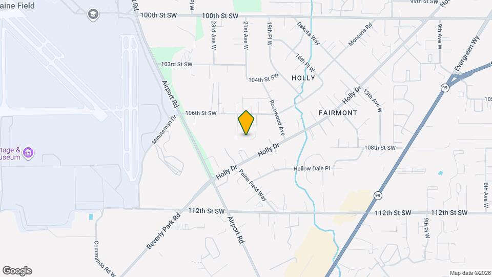 10732 20th Pl W Mapa y Detalles de la Ubicación