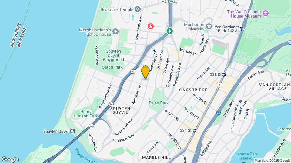 3215 Netherland Ave Mapa y Detalles de la Ubicación
