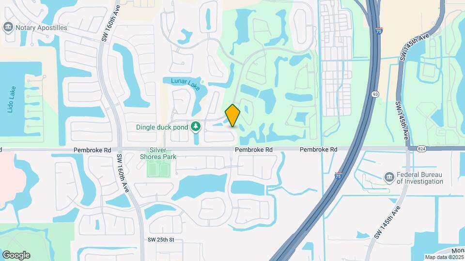 1637 SW 156th Ave Map and Location Details