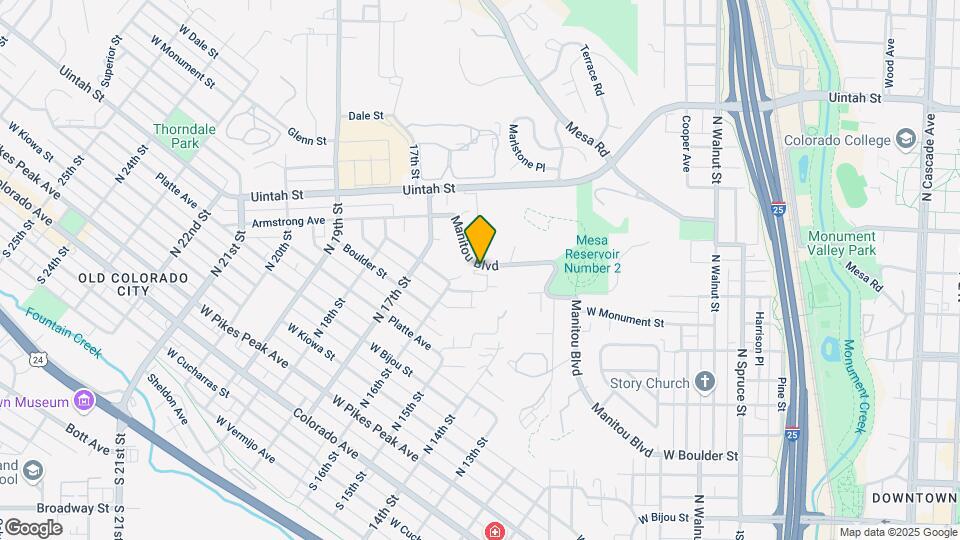430 St Vrain Pl Map and Location Details