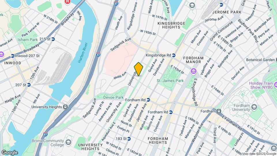 2505 Aqueduct Ave W Mapa y Detalles de la Ubicación