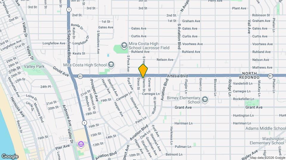 1745 Herrin St Map and Location Details