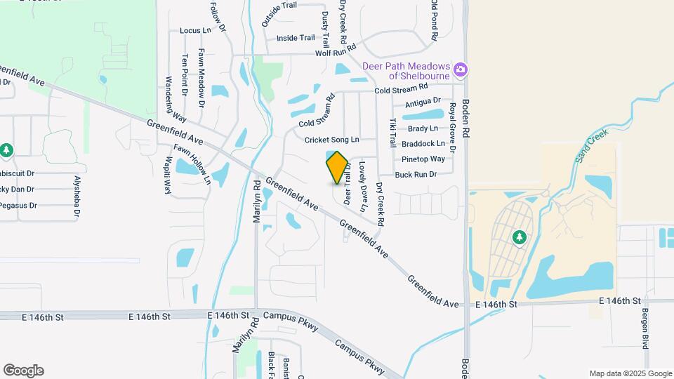 12368 Deerview Dr Map and Location Details