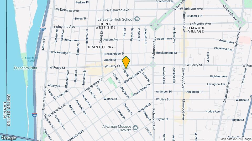 109 19th St Mapa y Detalles de la Ubicación
