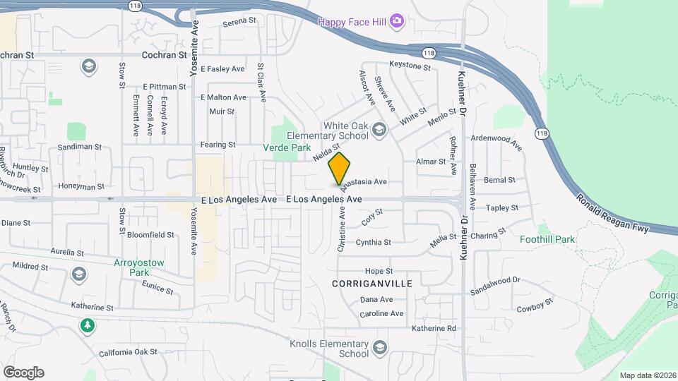 6211 Anastasia Ave Map and Location Details