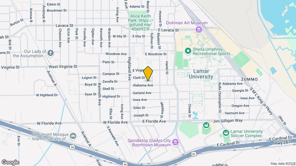 345 Alabama Ave Map and Location Details