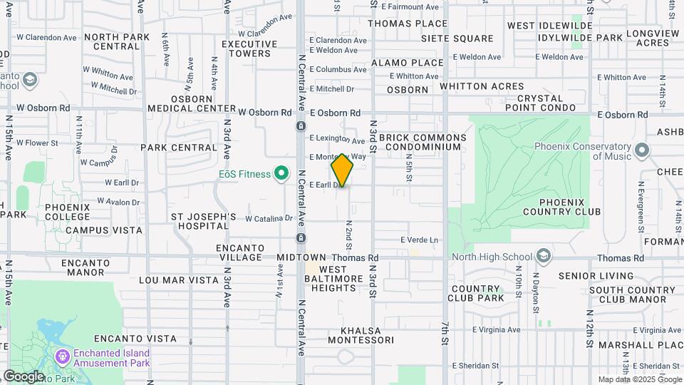 3040 N 2nd St Map and Location Details