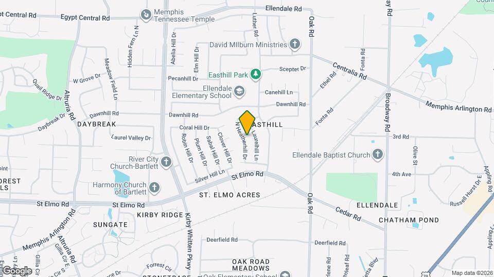 3922 N Heatherhill Dr Map and Location Details