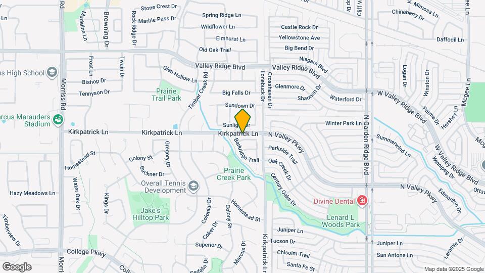 1212 Maddy Ln Map and Location Details