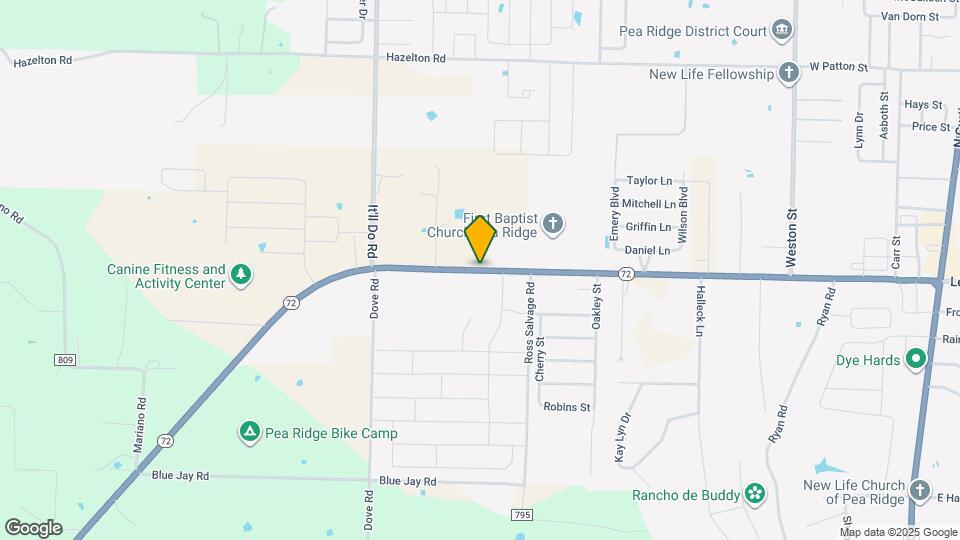 1713 Farmer St Map and Location Details