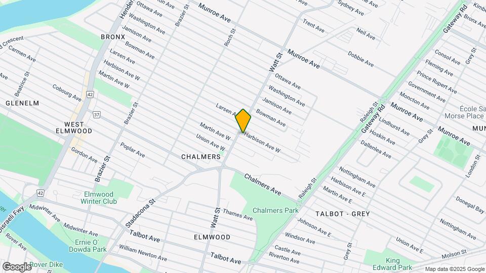 434 Harbison Ave W Map and Location Details