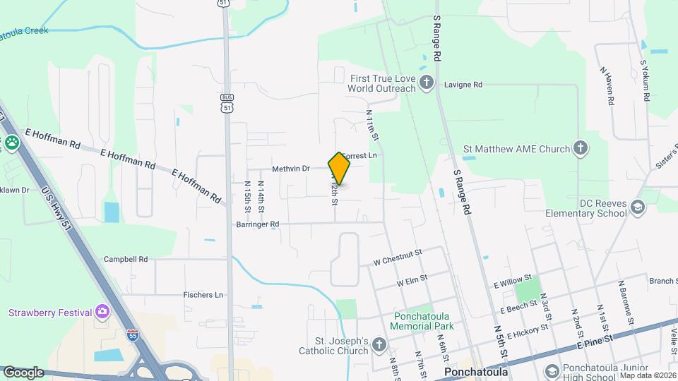501 Haney Ln Map and Location Details
