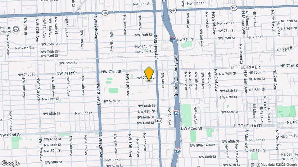 759 NW 69th St, Unit Unit C Mapa y Detalles de la Ubicación