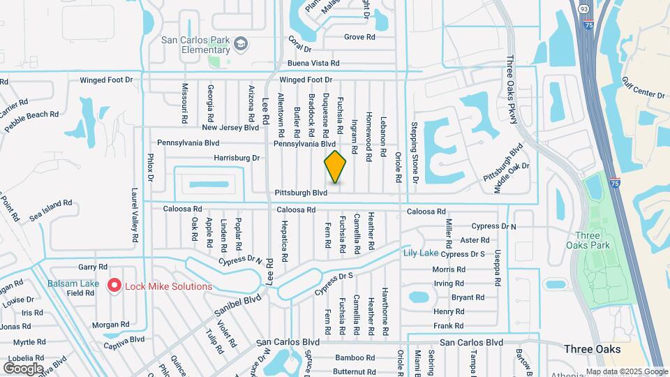 17568 Fuchsia Rd Mapa y Detalles de la Ubicación