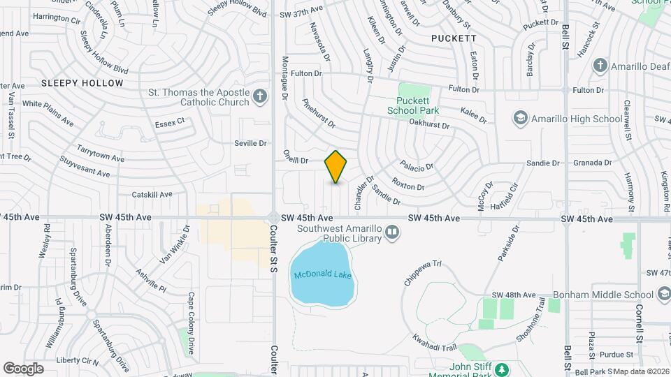 4304 Alicia Dr Map and Location Details