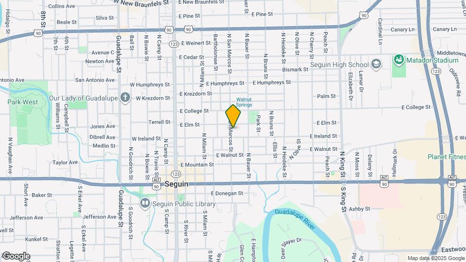 513 N San Marcos St Map and Location Details