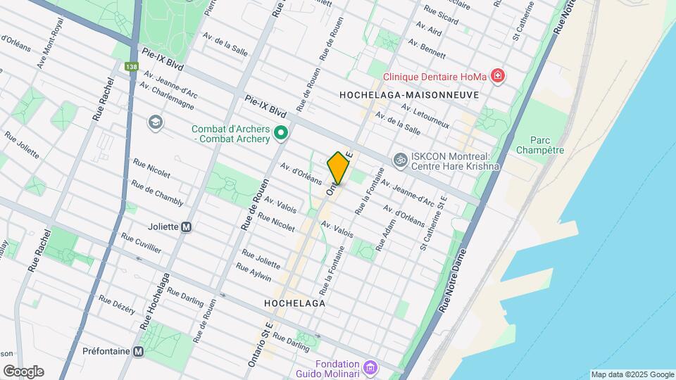 1896 D'orléans Av Map and Location Details