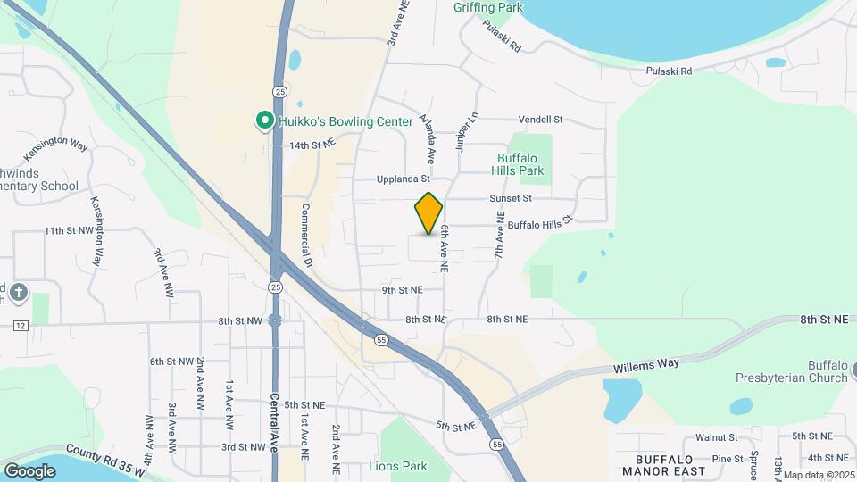 915 6th Ave NE Map and Location Details