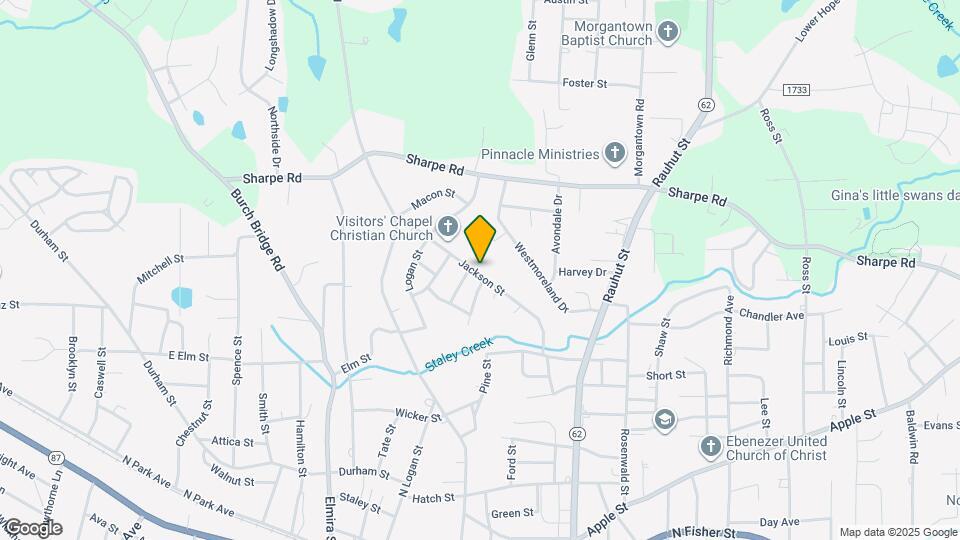 1205 Jackson St Map and Location Details