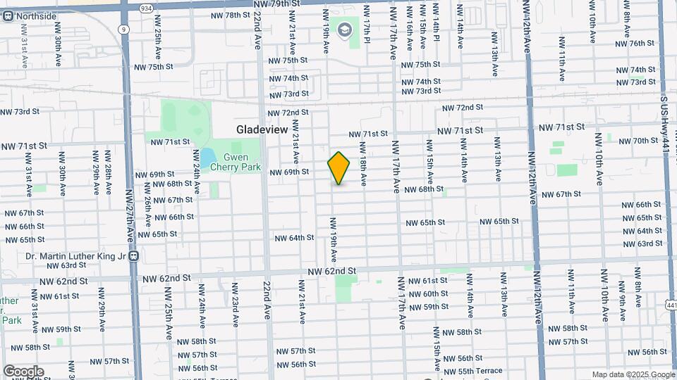 1883 NW 68th St Map and Location Details