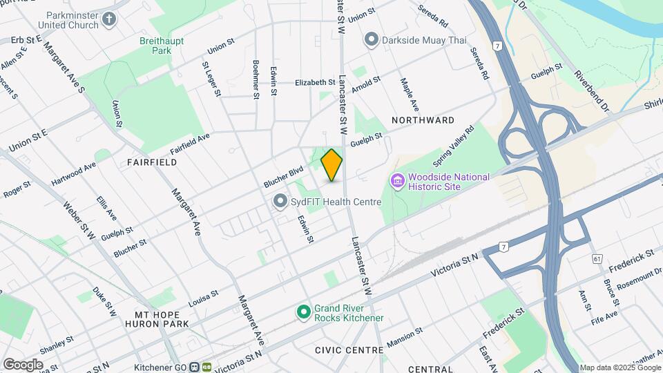 55 Hill St Map and Location Details