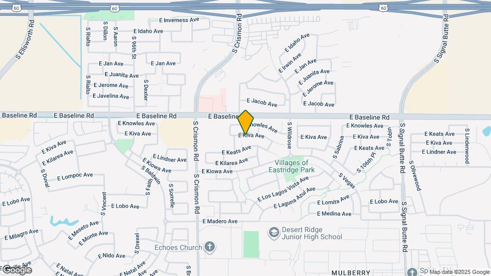 10159 E Kiva Ave Mapa y Detalles de la Ubicación