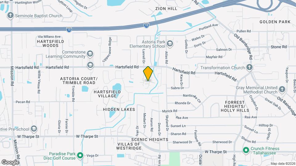 2300 Hartsfield Way Map and Location Details