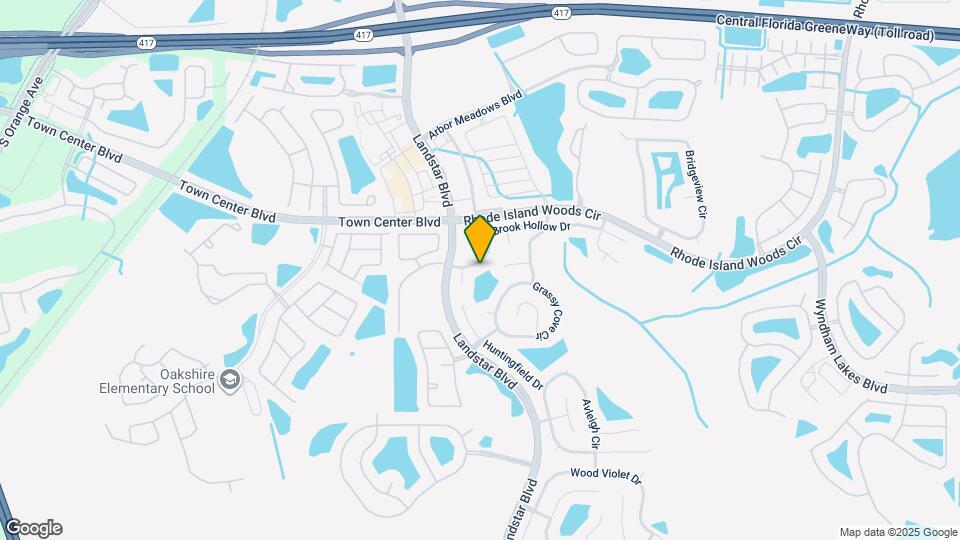 1420 Brook Hollow Dr Map and Location Details