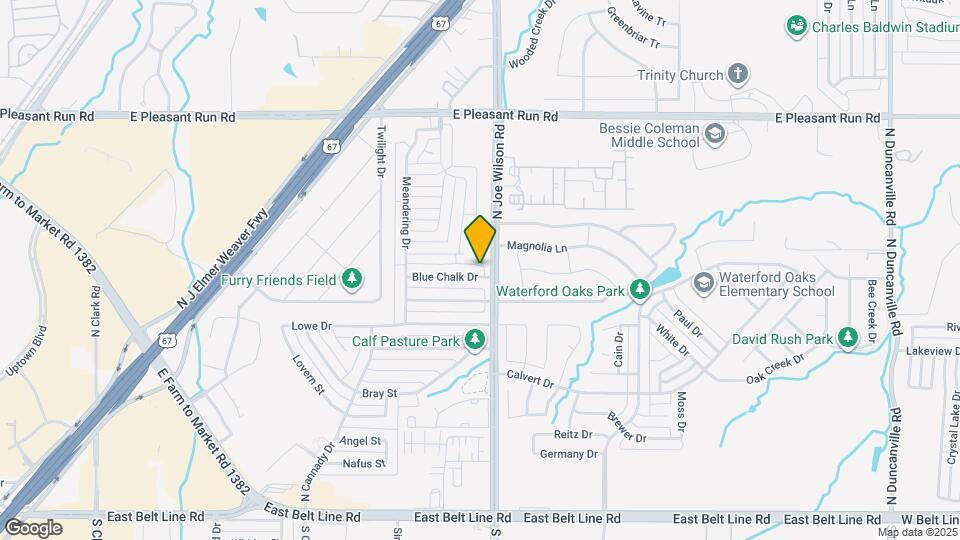 651 Blue Chalk Dr Map and Location Details