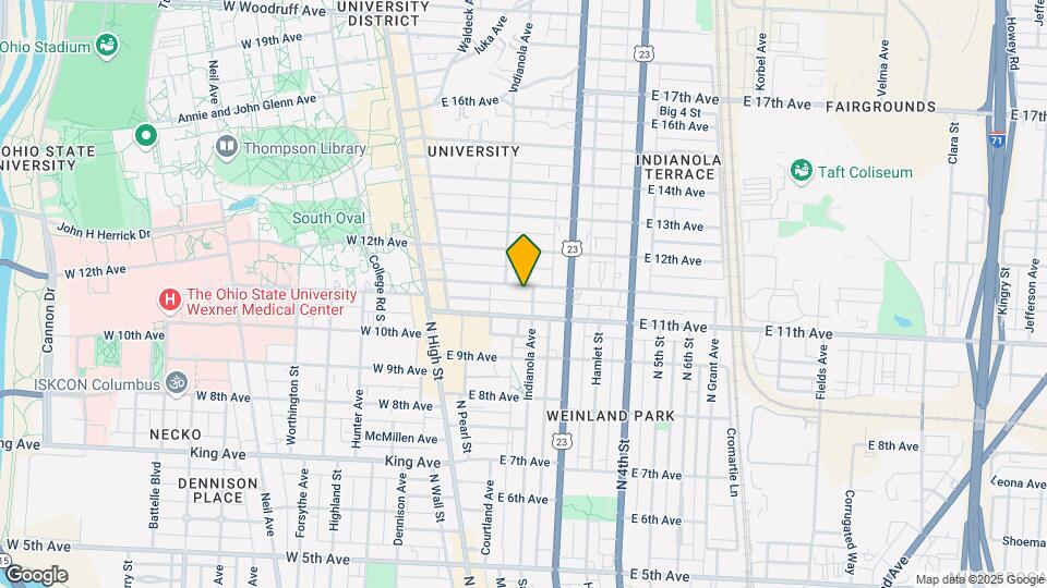 135-139 Chittenden Ave Map and Location Details