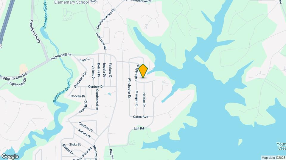 3025 Lakeside Dr Map and Location Details