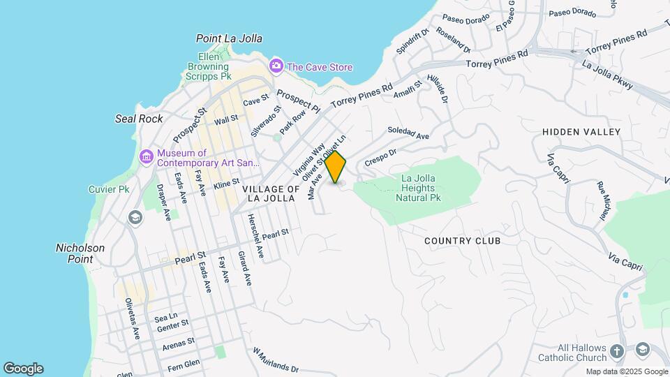 7604 Country Club Dr Map and Location Details