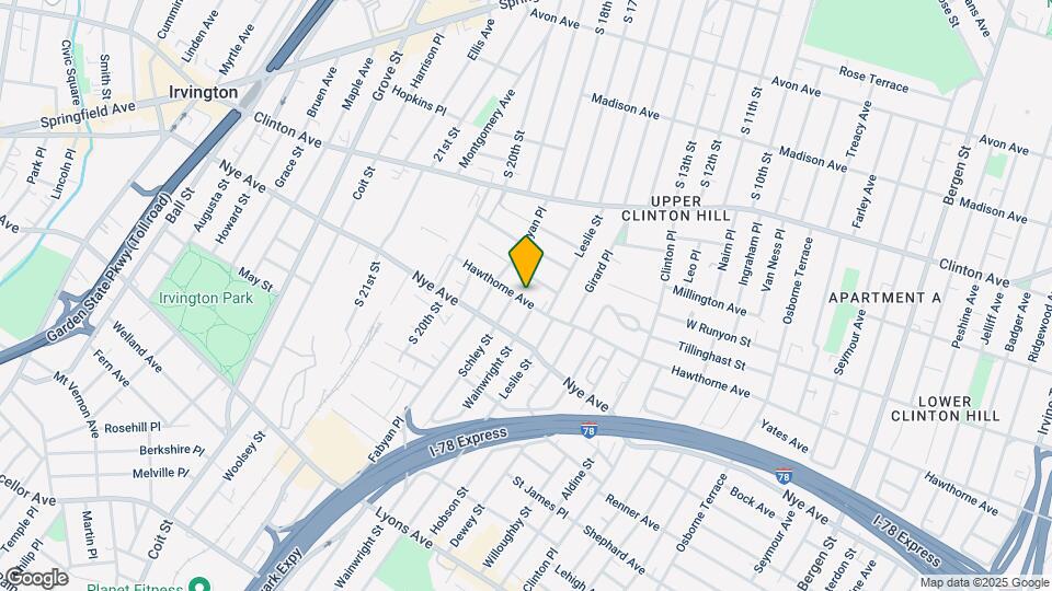 535 Hawthorne Ave Mapa y Detalles de la Ubicación