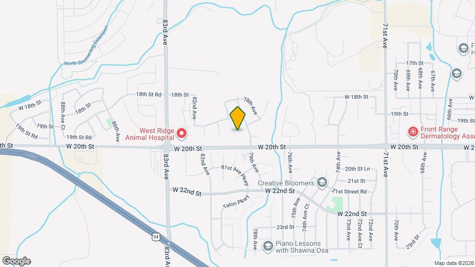 1918 80th Ave Mapa y Detalles de la Ubicación