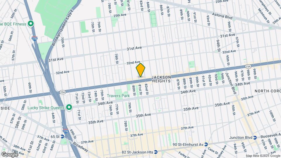 81-05 Northern Blvd Map and Location Details